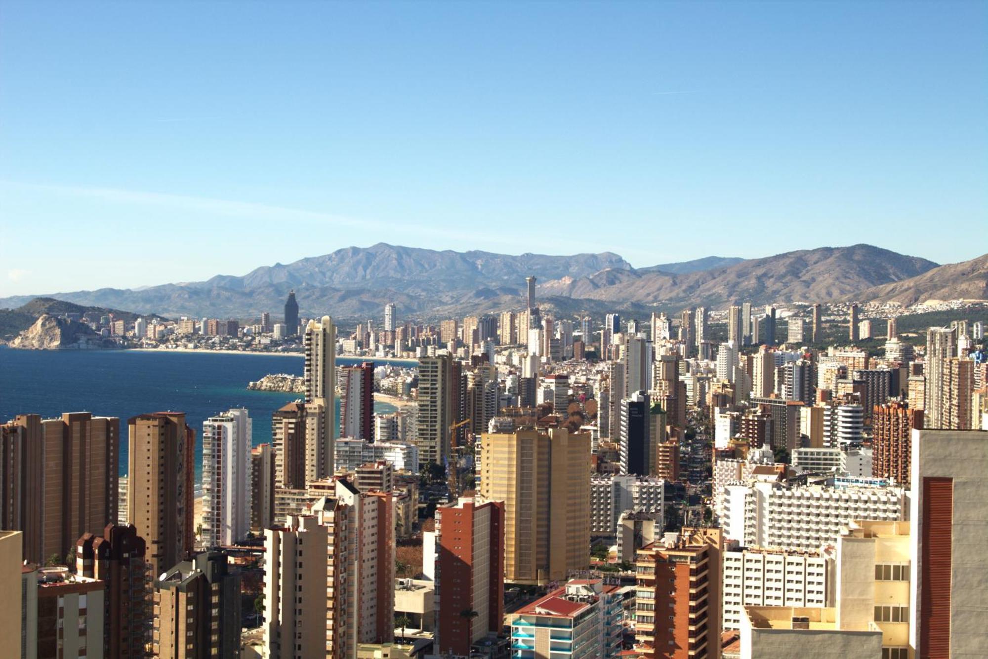 Apartmán Panorama Benidorm Torre Montecarlo Exteriér fotografie